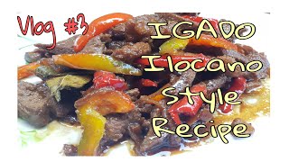 IGADO Ilocano Style Recipe igado Vlog3  Rona PinayKusina [upl. by Marga289]