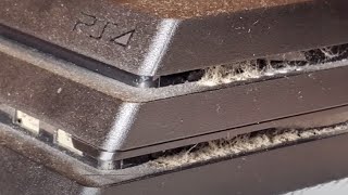 Safely cleaning my PS4 pro [upl. by Angelle]