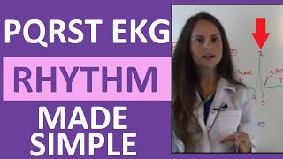 How to Memorize the PQRST EKG Rhythm Strip Wave for Anatomy amp Pathophysiology [upl. by Llertnom561]