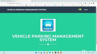 Vehicle Parking Management System using PHP and MySQL V2 Last Updated 16 August 2024  PHPGurukul [upl. by Prunella]