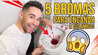 ¡LAS 5 MEJORES BROMAS PARA TUS AMIGOS Engaña a tus amigos  Mayden y Natalia [upl. by Ahsircal]