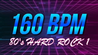 160 BPM  80s Hard Rock  44 Drum Track  Metronome  Drum Beat [upl. by Lumbard153]