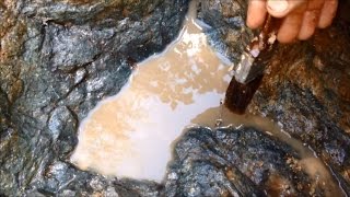 Alluvial Gold Prospecting  How and Where to Find Good Gold in a Running Creek [upl. by Magnusson]