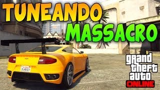 Tuneando el ¡¡ MASSACRO   GTA 5 ONLINE 113 DLC HIGH LIFE GTA V ONLINE 113 [upl. by Yelkrab]