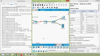 1155 Packet Tracer  Subnet an IPv4 Network [upl. by Luehrmann]