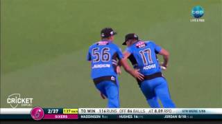 Highlights Strikers v Sixers  BBL06 [upl. by Oer240]