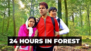 LIVING IN FOREST FOR 24 HOURS  Rimorav Vlogs [upl. by Gehman]