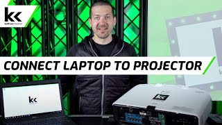 How To Connect A Laptop To A Projector [upl. by Yeroc]