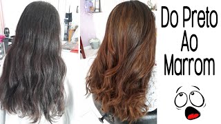 Ombre Hair Marrom [upl. by Karlotte]