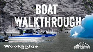 Ultimate Alaska Fishing Boat Walkthrough  NEW Wooldridge 33 Deepwater Charter [upl. by Sacksen]