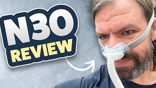 ResMed AirFit N30 Mask Review amp Tutorial [upl. by Ntisuj]