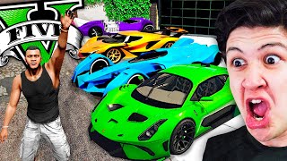 ROBANDO COCHES MILLONARIOS en GTA 5 Mods [upl. by Ahseekan978]