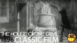 The First Horror Movie Ever Made— quotThe House of the Devilquot 1896— Georges Méliès— Le Manoir du Diable [upl. by Koziarz]