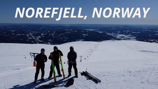 SKIING IN NORWAY  NOREFJELL 4K [upl. by Duck763]