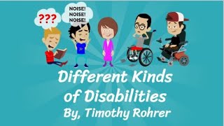 Different Kinds of Disabilities [upl. by Airotal]