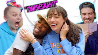 TELLING MY FRIENDS IM PREGNANT WITH TWINS [upl. by Lemrac]