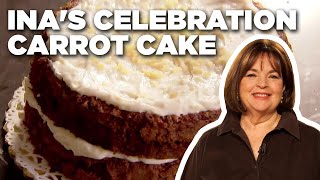 Ina Gartens Carrot Cake Recipe  Barefoot Contessa  Food Network [upl. by Lertsek]