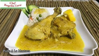 Cómo Hacer Pollo A La Mostaza Receta Deliciosa [upl. by Ahtnams18]