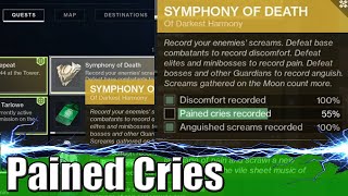 How To Get Pained Cries Recorded  Symphony of Death [upl. by Eveivaneg]