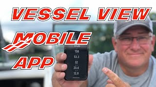 VesselView Mobile App by Mercruiser Demo and Tutorial [upl. by Keely]