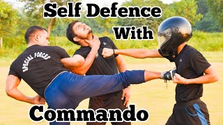 Self Defence amp Attack with Commando  Commando Fitness Club [upl. by Appleton785]