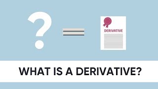 What is a derivative [upl. by Heron104]