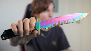 OPENING MORE INSANE IRL CSGO KNIVES [upl. by Risley]