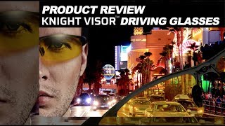 Product Review Knight Visor Night Driving Glasses by BLUPOND and Anti Blue Light [upl. by Lambart]