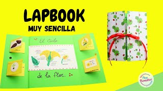 COMO HACER UNA LAPBOOK SENCILLA  DIY [upl. by Christie]