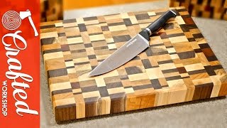 End Grain Cutting Boards from Scrap Wood HowTo [upl. by Meri88]