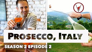 Learn Sparkling Wine Food amp Culture in PROSECCO ITALY – V is for Vino Wine Show EPISODE 202 [upl. by Brezin983]