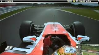 F1 Suzuka 2014 Q1 Jules Bianchi OnBoard [upl. by Nerra]