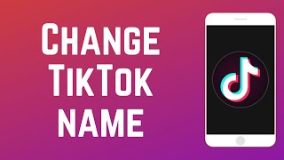 How to Change Your TikTok Username amp Display Name [upl. by Ellinej15]