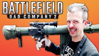 Firearms Expert Reacts To Battlefield Bad Company 2’s Guns [upl. by Luamaj]