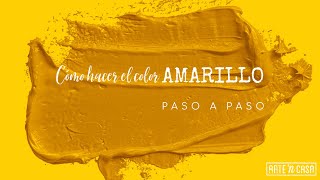 Cómo hacer el color amarillo [upl. by Alset451]