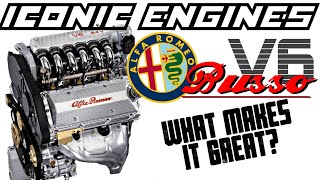 Alfa Romeo BUSSO V6  What makes it GREAT  ICONIC ENGINES 15 [upl. by Helbonnah]