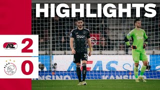 Highlights AZ  Ajax  Eredivisie [upl. by Nonnelg475]