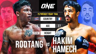 Rodtang vs Hakim Hamech  Full Fight Replay [upl. by Eirol]