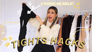 Tights hacks that every girl needs to know life changing [upl. by Yand]