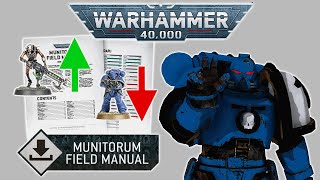 MUNITORUM FIELD MANUAL  Warhammer 40000 Rules December 2024 Update Review [upl. by Toulon]