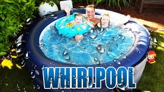 DER BESTE WHIRPOOL FÜR DEIN ZUHAUSE  Miweba Mspa Unboxing  Review  Test DeutschGerman [upl. by Annehcu626]