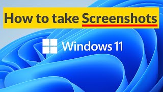 How to take screenshot in Windows 11 [upl. by Cown117]