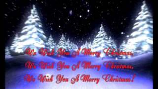 We wish you a Merry Christmas Song Video  lyrics [upl. by Pryce]