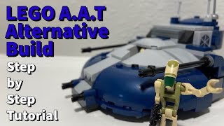 LEGO Star Wars 75283 AAT Alternative Build  Step by Step Tutorial  JKLM Videos [upl. by Bonnee]