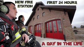 First 24 Hours in a New Fire Station  A Day in the Life [upl. by Nodearb]