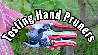 Testing Hand Pruners [upl. by Walworth]