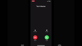 iPhone Incoming Call Screen iOS 14 [upl. by Finlay]