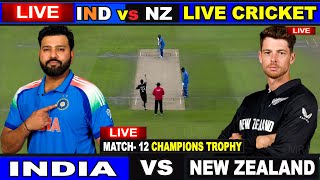 🔴Last 3 Over INDIA vs New Zealand LIVE [upl. by Yentruok]