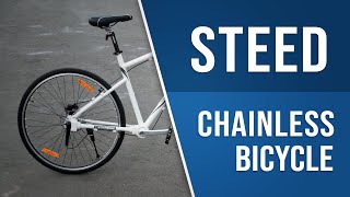 Chainless Bicycle  Steed Dynamics TCS  Ride and Review [upl. by Disraeli]