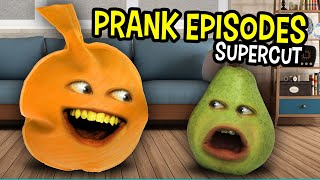 Annoying Orange  Prank Episodes Supercut [upl. by Nonnelg741]